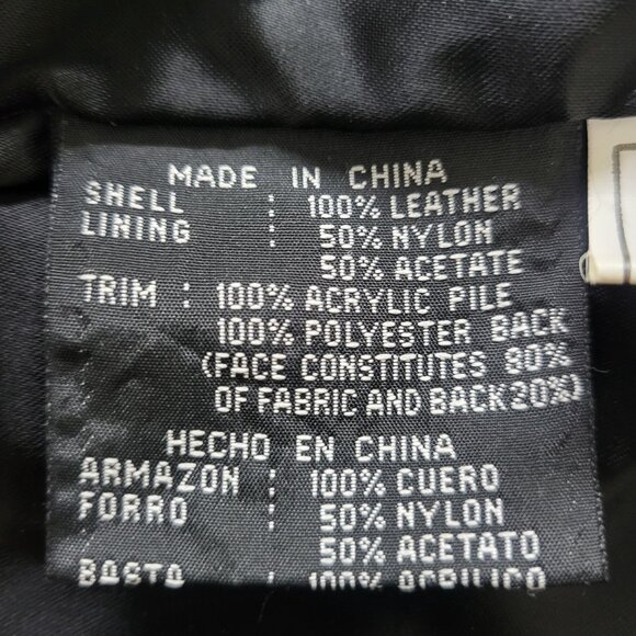 Kenneth Cole Reaction Lambskin Leather Jacket, RN 54163 - Picture 6 of 11